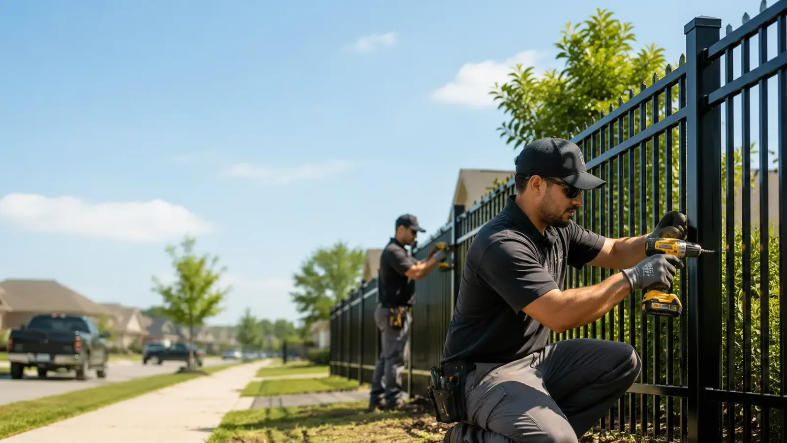 Metal Fence Installation in Stevensville, MD